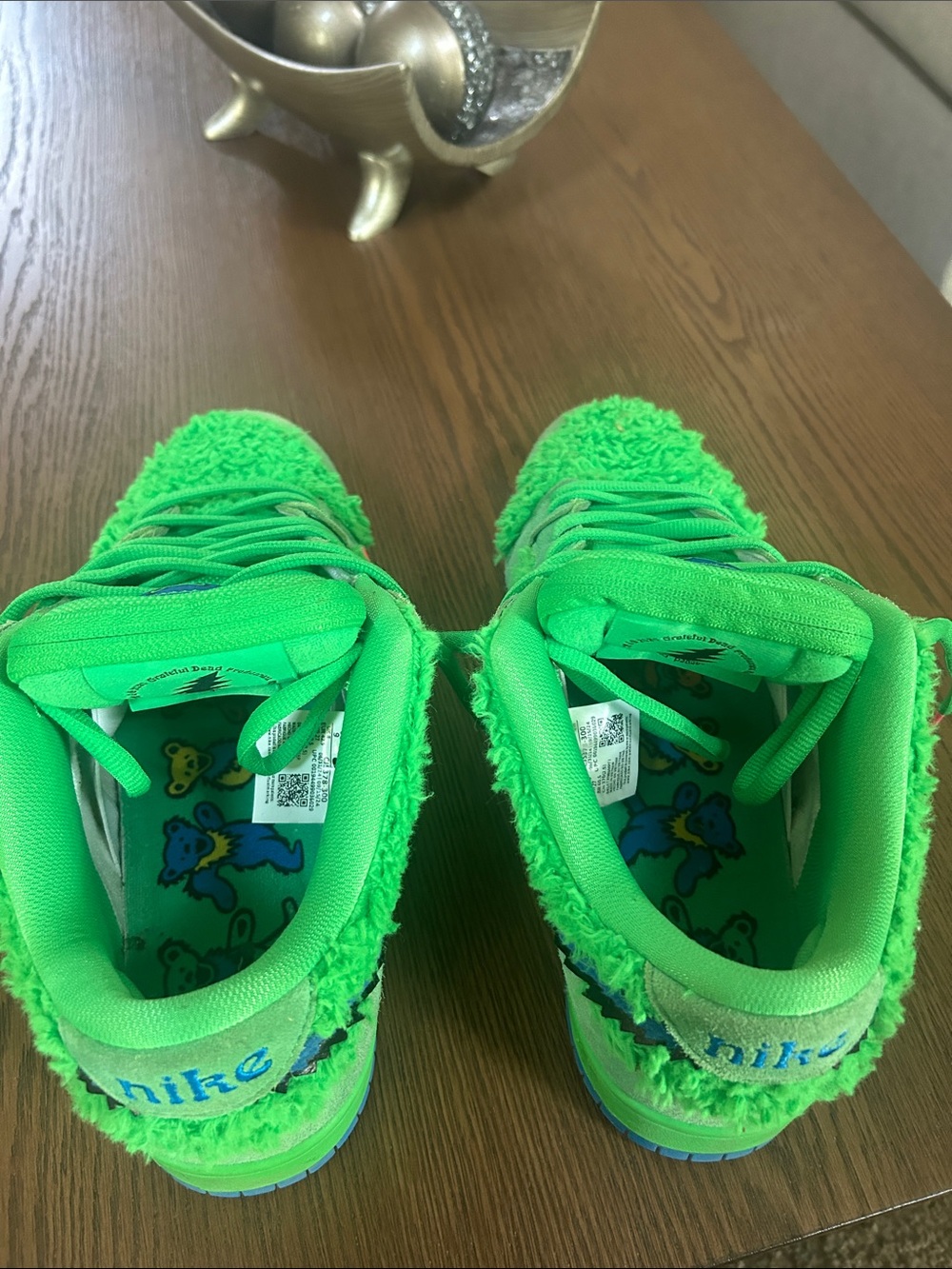 Nike SB Dunk Low Grateful Dead Bears Green - Picture 3 of 6